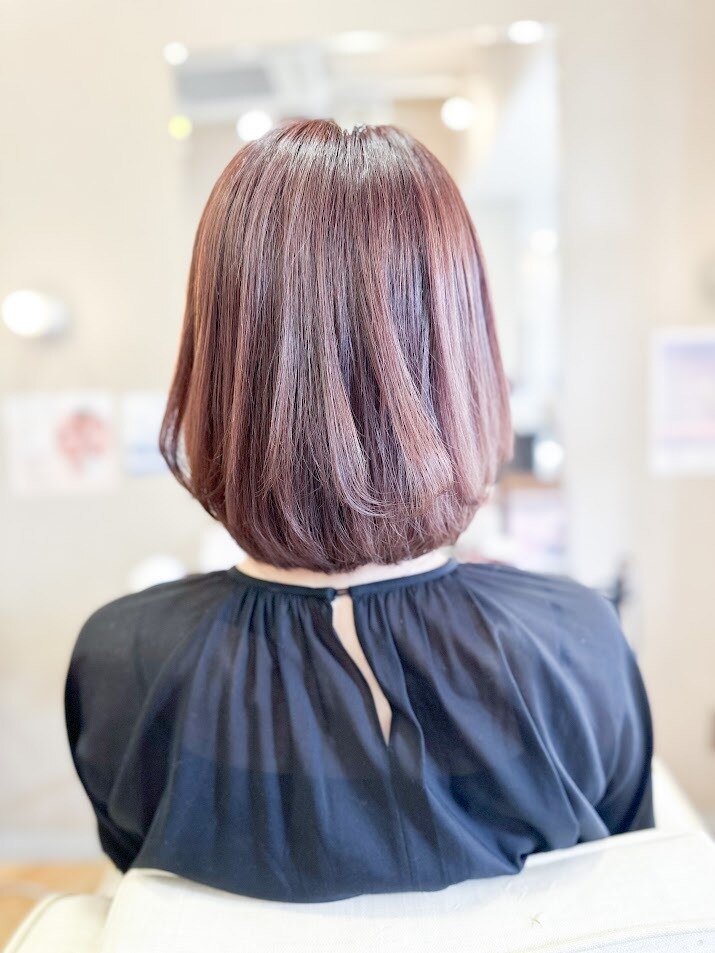 ボブ/ベビーピンク/ベージュピンク