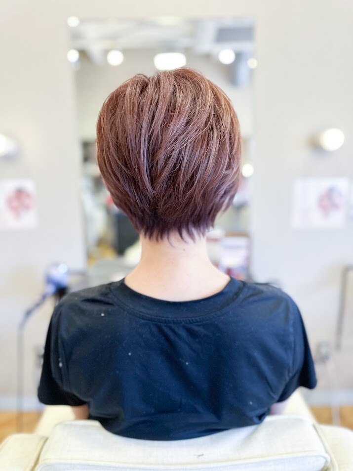 ボブ/ニュアンスカラー/ことりベージュ